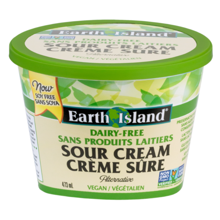 Earth Island Dairy-Free Vegan Sour Cream – Delicious MV & Vineyard