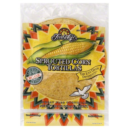 Tortillas, Food For Life Organic Sprouted Corn, 10 Oz