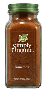 Simply Cinnamon Ground At Least 95% Organic 2.45 Oz