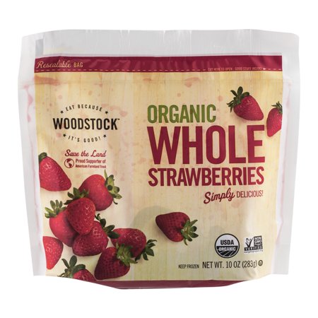 Wodstoock Organic Frozen Strawberries 10 Oz