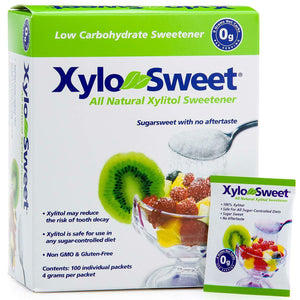 Xylosweet Xylitol Sweetener 100 Ct
