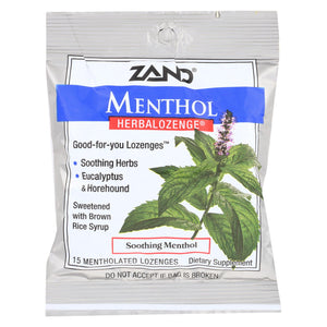 Zand Menthol Herbalozenge 15 LOZ